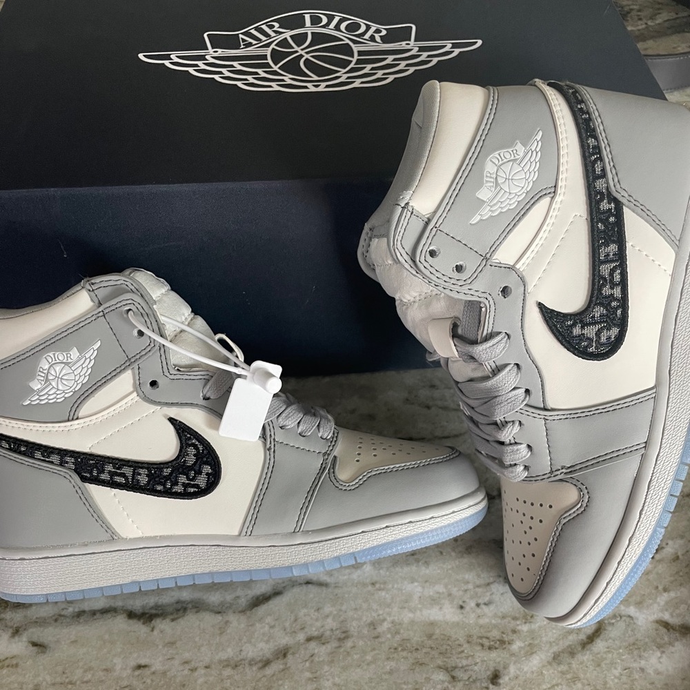 Authentic pairs of “Air Dior” Nikes